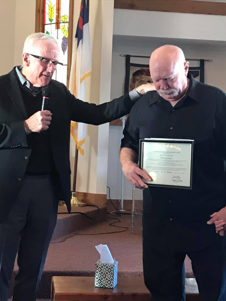 George Receiving His Ordination